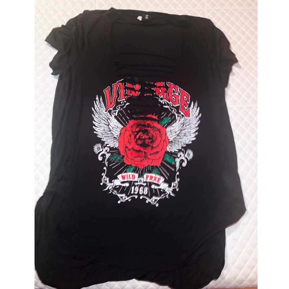 Vintage rock and roll tee
